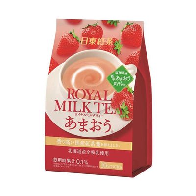 Royal Milk Tea Amaou Strawberry